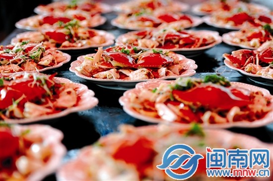 烹好的菜肴，很有大廚范