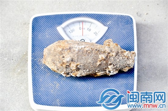 炮彈足有3公斤重