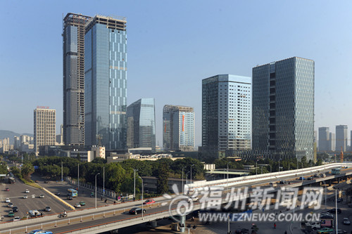 大型商務(wù)項(xiàng)目加速集聚閩江北岸　現(xiàn)代商貿(mào)圈形成