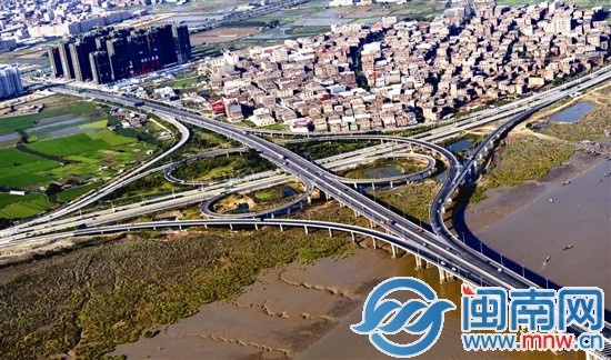 晉江大橋陳埭互通立交