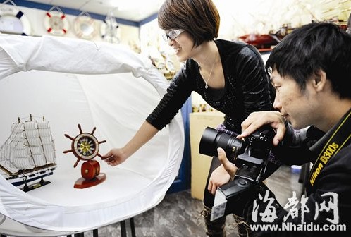 “雙11”臨近 網(wǎng)購(gòu)攝影師忙翻天日薪達(dá)千元