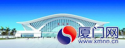廈門站改擴(kuò)建效果圖