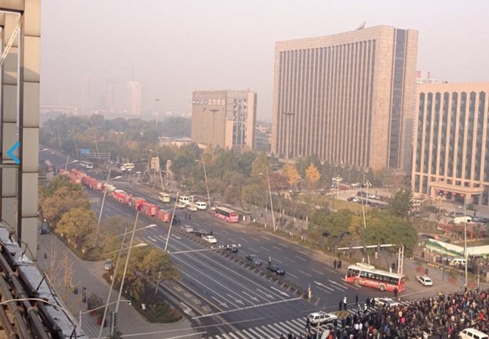 山西省委門(mén)口連環(huán)爆炸12