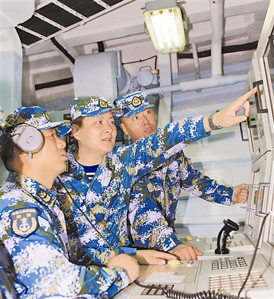 常州艦艦長(zhǎng)梁陽(yáng)