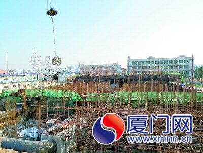 高殿水廠擴(kuò)建工程施工現(xiàn)場