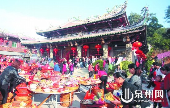 南安內(nèi)厝舉行紀(jì)念比干的民俗活動