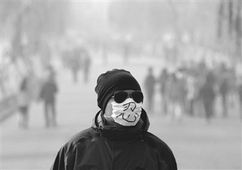 五日，杭州霧霾天