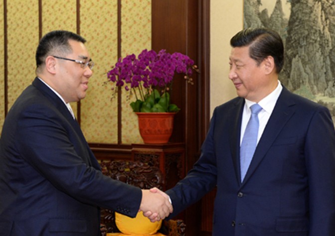 習(xí)近平會(huì)見崔世安