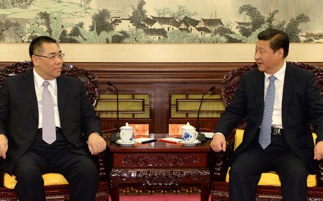 習(xí)近平會(huì)見崔世安1