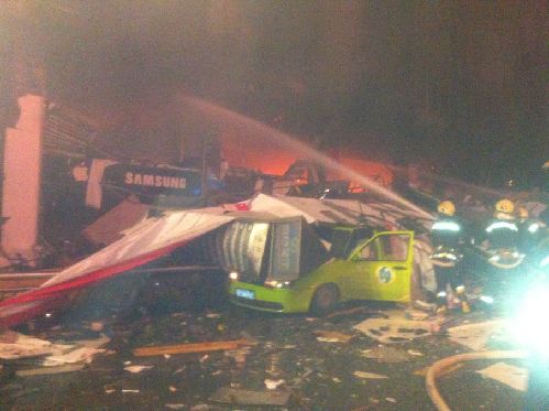 瀘州江陽區(qū)摩爾商場發(fā)生爆炸18