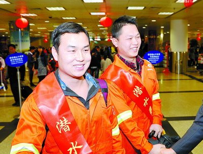 譚輝（左）和羅小明