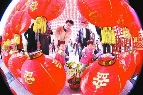 海投最美中國年活動充滿“中國味”