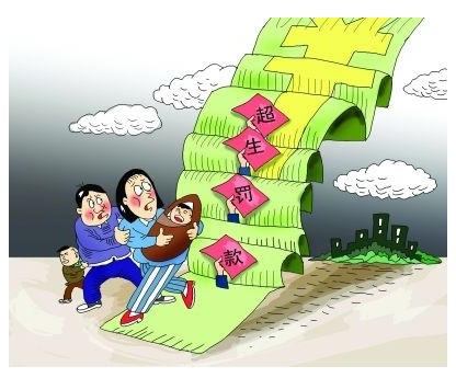 征收社會撫養(yǎng)費(fèi)(罰款標(biāo)準(zhǔn))