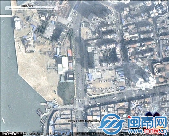 第一碼頭站2005年填海