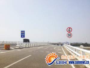 演武大橋往演武路方向