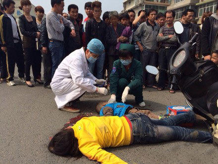 福州貨車撞電動車慘烈車禍