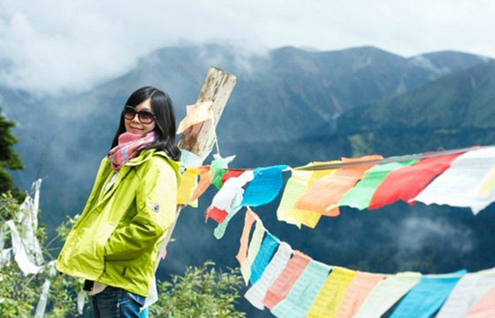 在馬遭綁架中國(guó)女游客照片