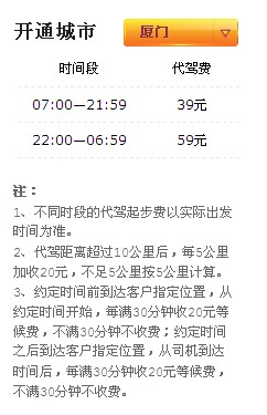 費(fèi)用標(biāo)準(zhǔn)