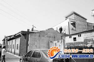 灌口一違建廠房昨日被依法拆除