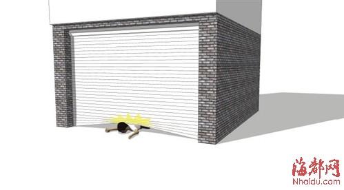 事發(fā)現(xiàn)場模擬圖 鄭蒙制圖