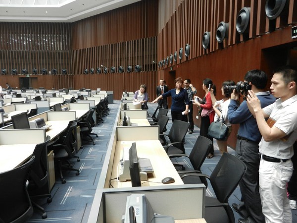 新交易中心的交易大廳