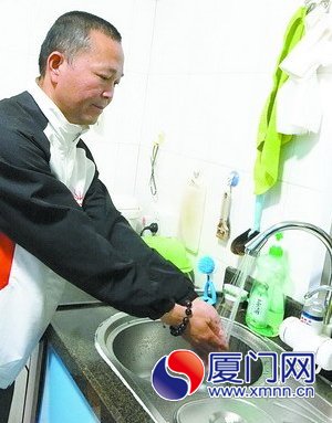 打開水龍頭就有自來水