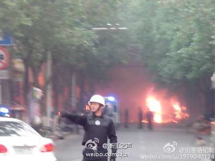 新疆烏魯木齊發(fā)生爆炸4