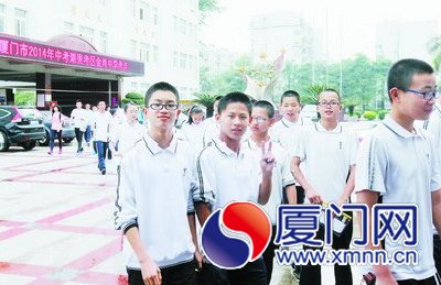 廈門小中考所有考場都安裝電子眼