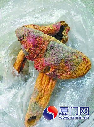 發(fā)霉的香菇不能再食用