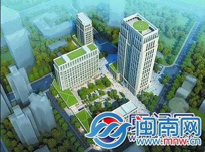 投資約9.6億元的海峽文創(chuàng)中心規(guī)劃圖