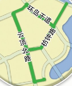 湖里高新技術(shù)園區(qū)自行車道線路