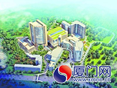 項(xiàng)目完工后第一醫(yī)院效果圖