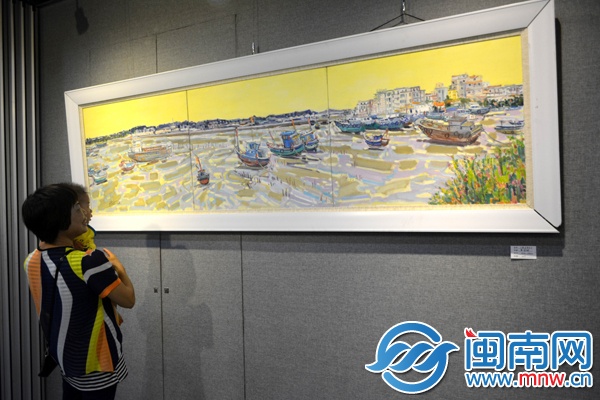 市民參觀“寫意家園”