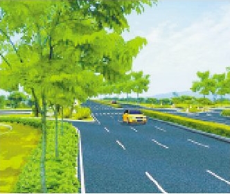 國道324復(fù)線同安段效果圖
