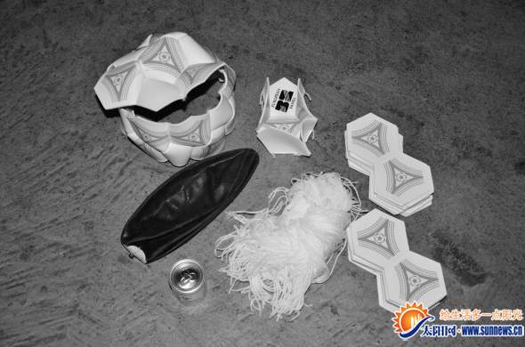 該公司提供給兼職人員的足球材料