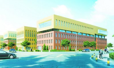 園區(qū)廠房效果圖